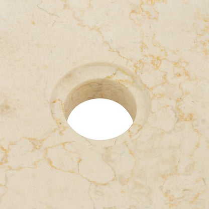 Sink 40x12 cm Marble Cream