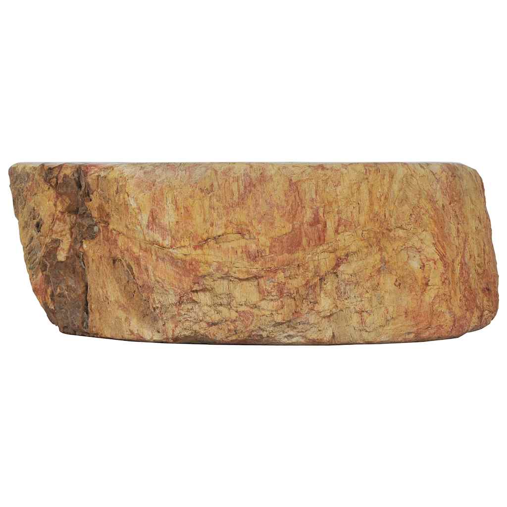 142778 vidaXL Sink 45x35x15 cm Fossil Stone Cream