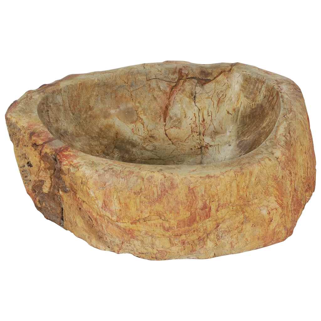 142778 vidaXL Sink 45x35x15 cm Fossil Stone Cream