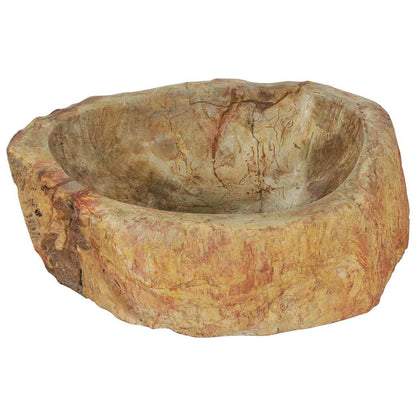 142778 vidaXL Sink 45x35x15 cm Fossil Stone Cream