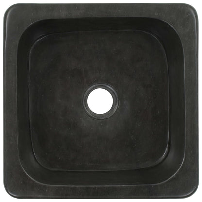 Sink 30x30x15 cm Riverstone Black