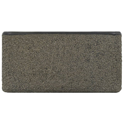 Sink 30x30x15 cm Riverstone Black