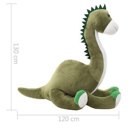 Dinosaur Brontosaurus Cuddly Toy Plush Green