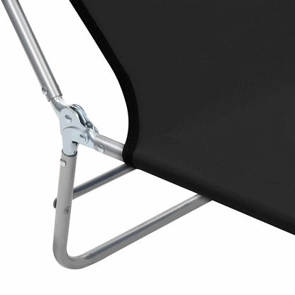 Sunlounger | Set of 2 | Black
