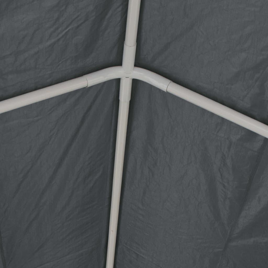 Party Tent PE 6x12 m Grey