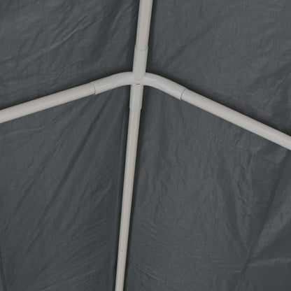 Party Tent PE 6x12 m Grey