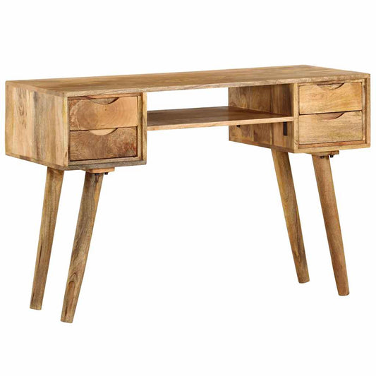 246791 vidaXL Writing Desk Solid Mango Wood 115x47x76 cm