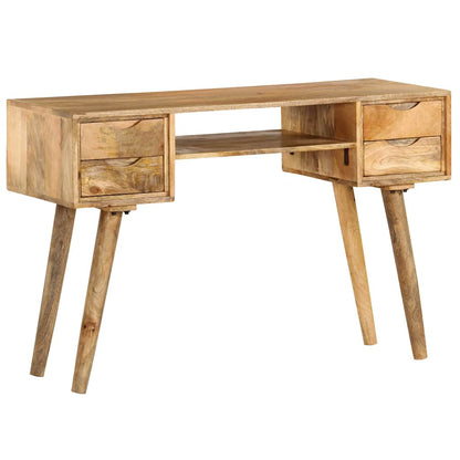 246791 vidaXL Writing Desk Solid Mango Wood 115x47x76 cm
