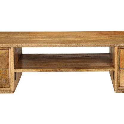 Writing Desk Solid Mango Wood 115x47x76 cm