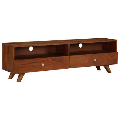 246675 vidaXL TV Cabinet Solid Reclaimed Wood 140x30x40 cm