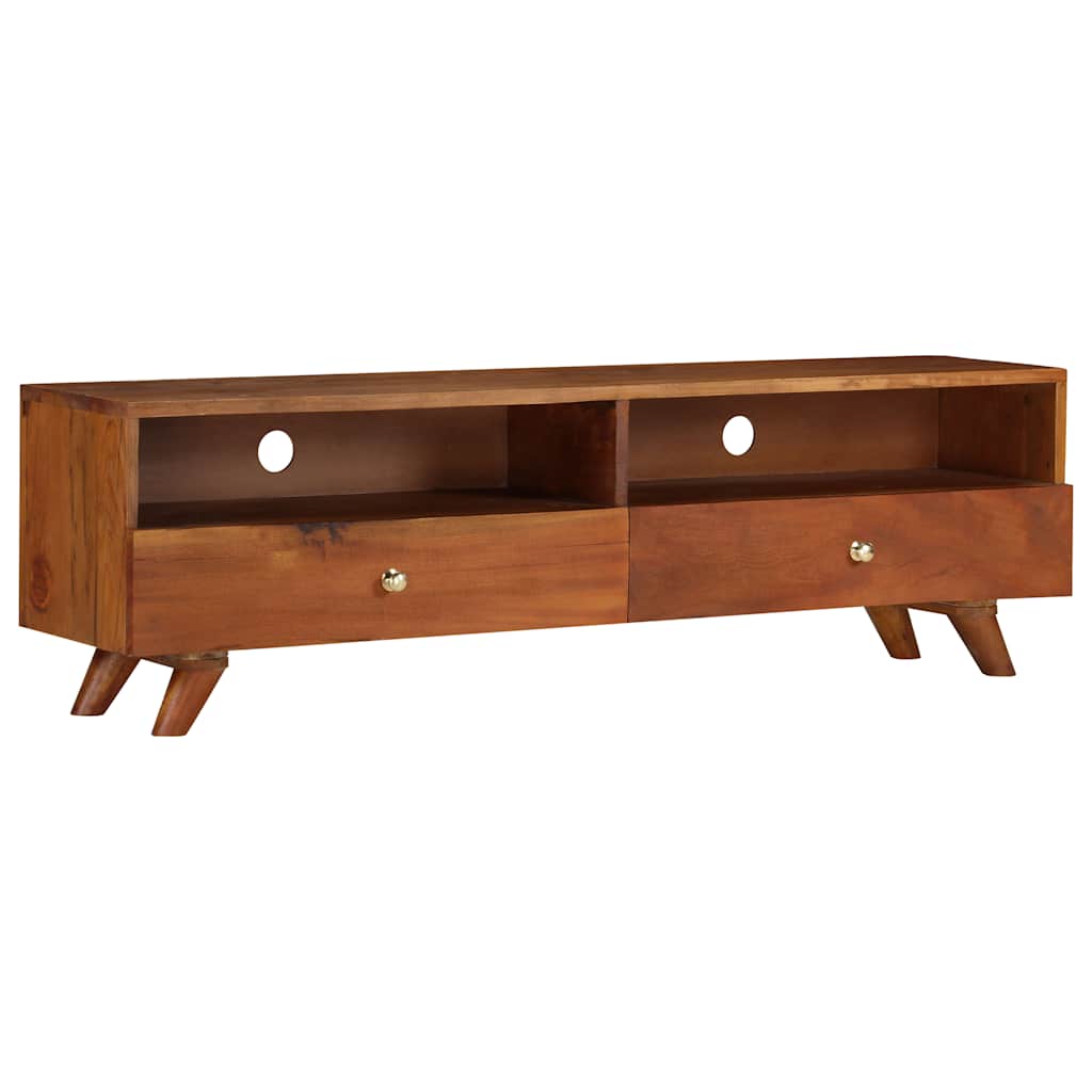 246675 vidaXL TV Cabinet Solid Reclaimed Wood 140x30x40 cm