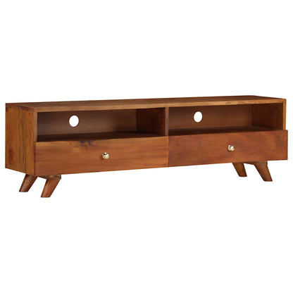 246675 vidaXL TV Cabinet Solid Reclaimed Wood 140x30x40 cm
