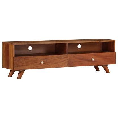 246675 vidaXL TV Cabinet Solid Reclaimed Wood 140x30x40 cm