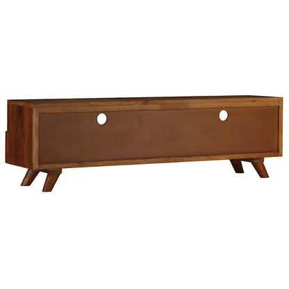 246675 vidaXL TV Cabinet Solid Reclaimed Wood 140x30x40 cm