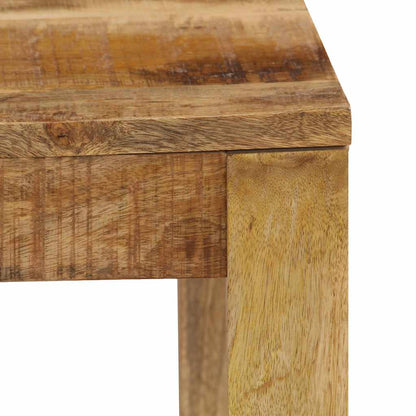 246701 vidaXL Coffee Table 80x80x40 cm Solid Mango Wood