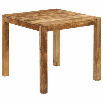 246704 vidaXL Dining Table Solid Mango Wood 82x80x76 cm