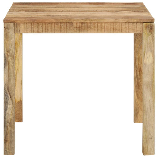Dining Table | Brown | Solid rough mango wood | Medium | Durable