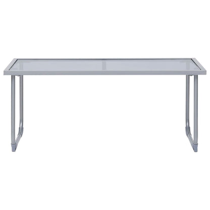 Garden Set | Grey | Textilene fabric, Steel, Glass | Standard |  Durable