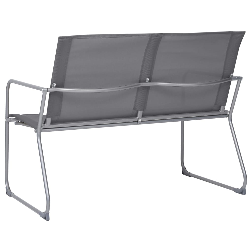 Garden Set | Grey | Textilene fabric, Steel, Glass | Standard |  Durable