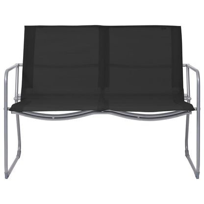 Garden Set | Black | Textilene fabric and steel | Medium | Durable