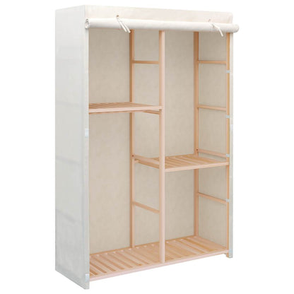 247108 vidaXL 3-Tier Clothes Wardrobe 110x40x170 cm