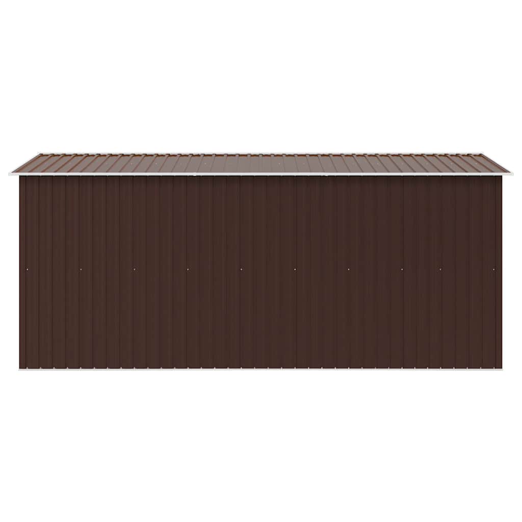 Garden Shed | Brown | Galvanised steel | Large | Durable | Garden Shed