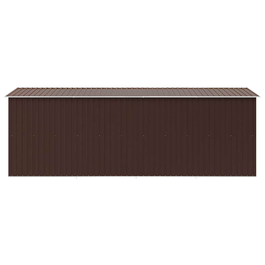 Garden Shed | Brown | Galvanised steel | Large | Durable | Garden Shed