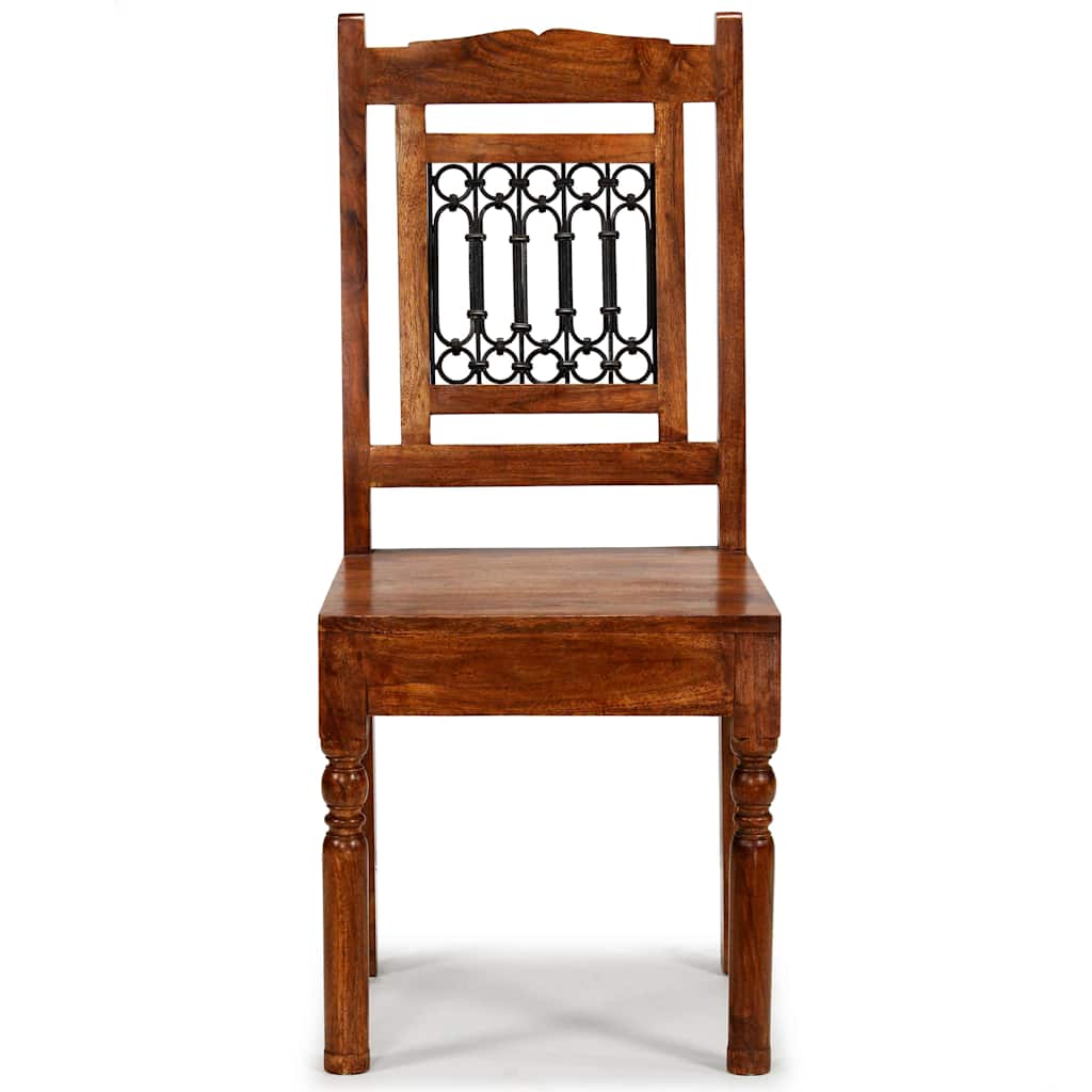 Dining Chairs 6 pcs Solid Wood Classic
