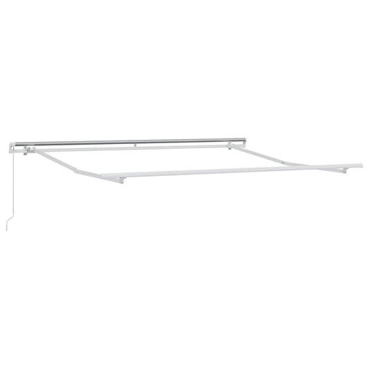 Awning Frame Manual White 300 x 250 cm Aluminium