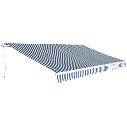 Awning Frame White 450 x 300 cm Aluminium