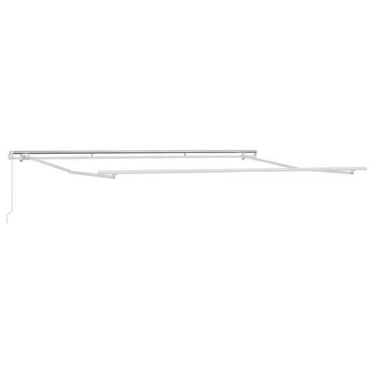 Awning Frame White 500 x 300 cm Aluminium