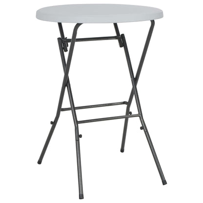44560 vidaXL Folding Bar Table White 80x110 cm HDPE