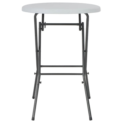 44560 vidaXL Folding Bar Table White 80x110 cm HDPE