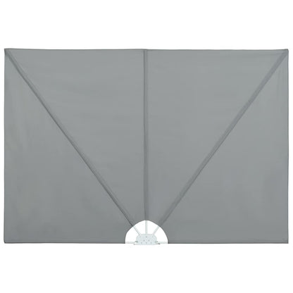 44565 vidaXL Collapsible Terrace Side Awning Grey 300x200 cm