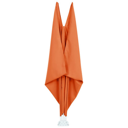 Collapsible Terrace Side Awning Terracotta 240x160 cm