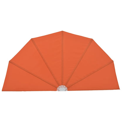 Collapsible Terrace Side Awning Terracotta 200 cm