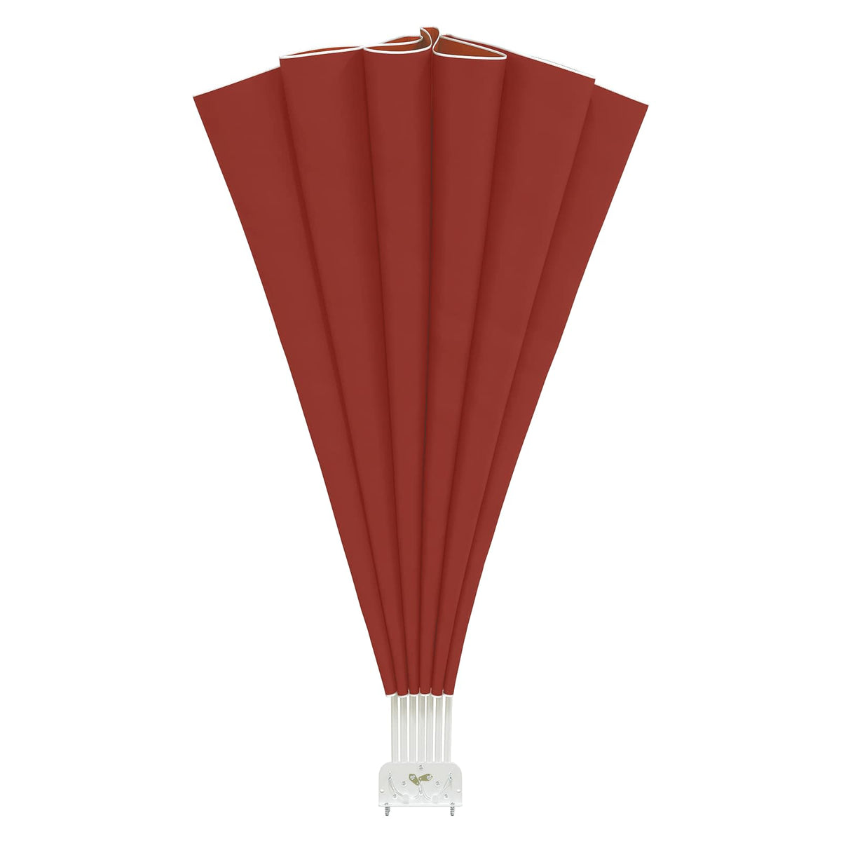 44580 vidaXL Collapsible Terrace Side Awning Terracotta 200 cm