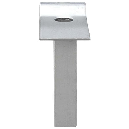 Mesh Garden Gate Galvanised Steel 400x175 cm Grey
