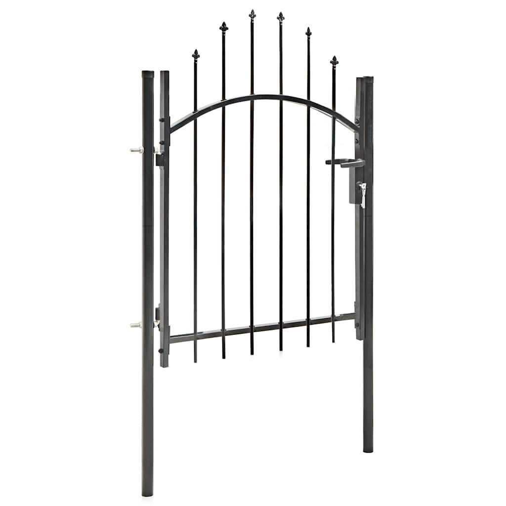 Garden Gate Woerden Steel 1x1 m Black