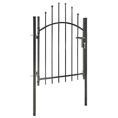 Garden Gate Woerden Steel 1x1 m Black