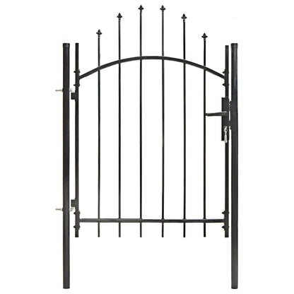 Garden Gate Woerden Steel 1x1 m Black