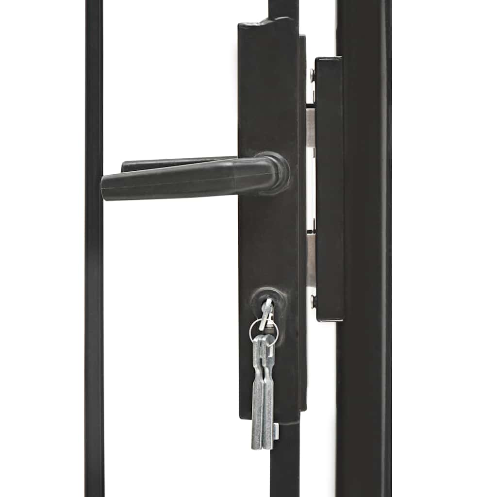 Garden Gate Woerden Steel 1x1 m Black