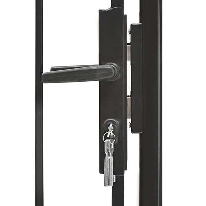 Garden Gate Woerden Steel 1x1 m Black