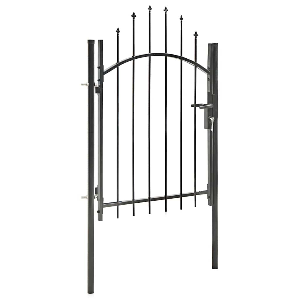 Garden Gate Woerden Steel 1x1.25 m Black
