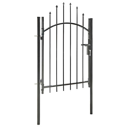 Garden Gate Woerden Steel 1x1.25 m Black
