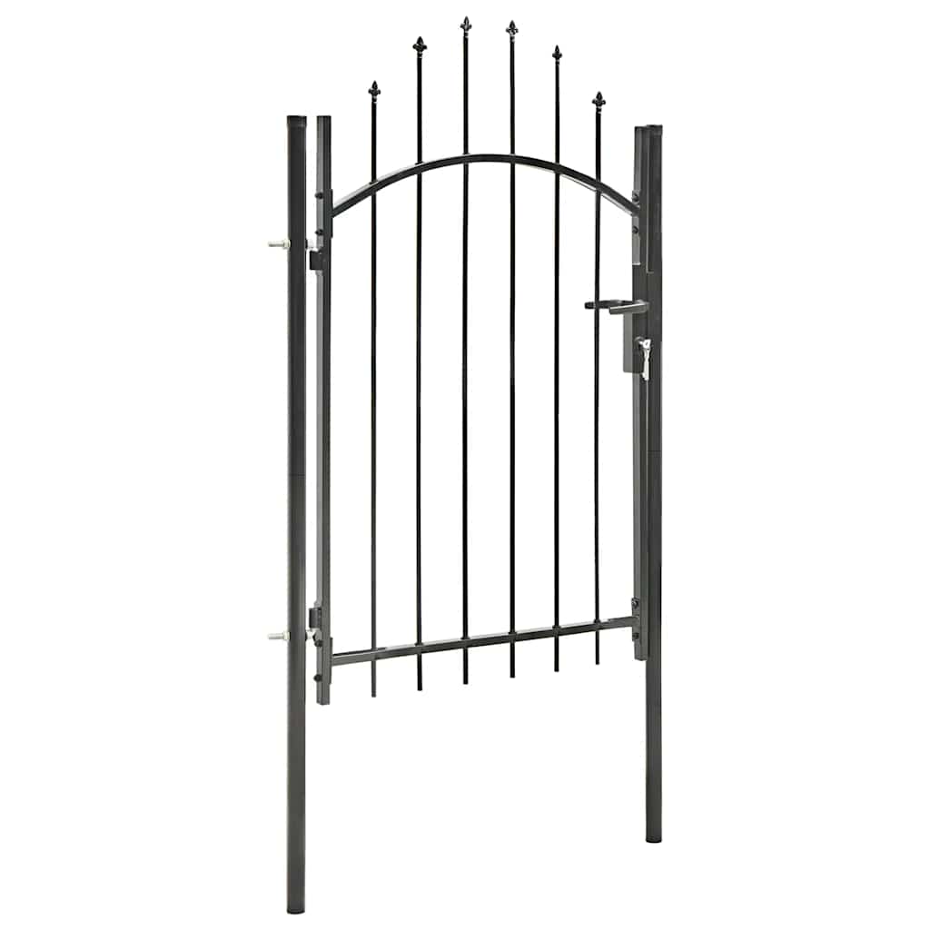 Garden Gate Woerden Steel 1x1.5 m Black