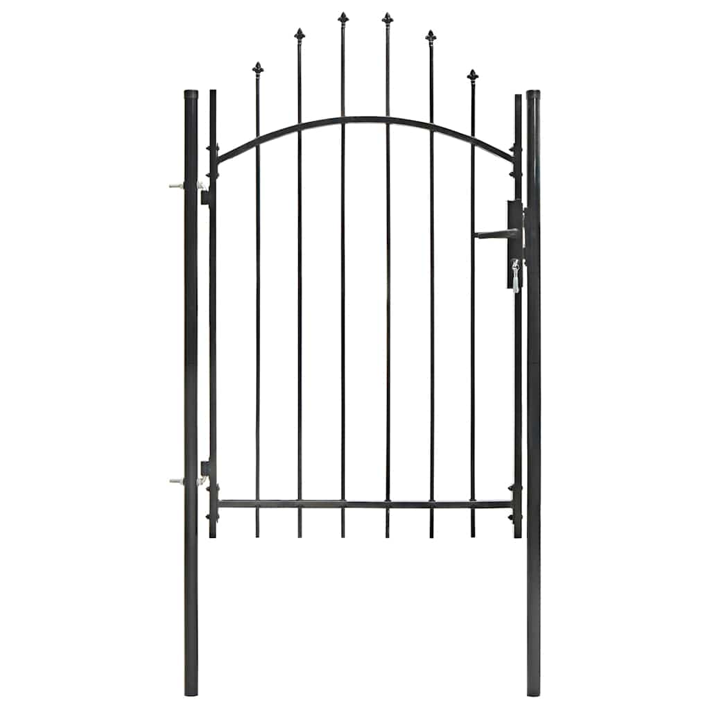 Garden Gate Woerden Steel 1x1.5 m Black