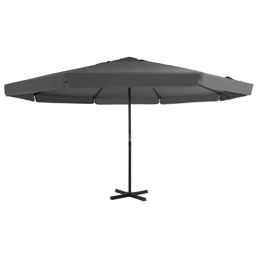 Garden Parasol | Anthracite | Polyester | Large | Foldable