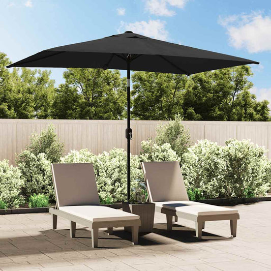Garden Parasol | Anthracite | Polyester | 300x200 cm | Tiltable