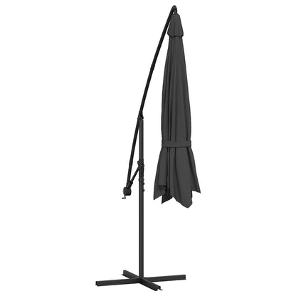 Cantilever Garden Parasol with Aluminium Pole 350 cm Anthracite